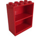 LEGO rouge Armoire 2 x 4 x 4