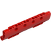 LEGO Rot Gebogen Paneel 11 x 3 mit 10 Pin Löcher (11954)