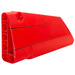 LEGO Red Curved Panel 17 Left with Black Lines (Door right) Sticker (64392)