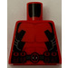 LEGO Red Deadpool Torso without Arms (973)