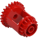 LEGO Rojo Differential Engranaje Casing (6573)