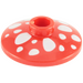 LEGO Red Dish 2 x 2 with Mushroom (4740)