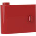 LEGO rouge Porte 1 x 3 x 2 La gauche avec charnière solide (3189)