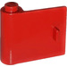 LEGO Red Door 1 x 3 x 2 Left with Thin Handle