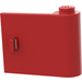 LEGO Rosso Porta 1 x 3 x 2 Destra con cerniera piena (3188)