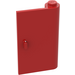 LEGO Red Door 1 x 3 x 4 Right with Solid Hinge (446 / 3192)