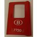 LEGO Rosso Porta 1 x 4 x 5 Treno Destra con &quot;B 7720&quot; Adesivo (4182)