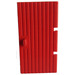 LEGO rouge Porte 1 x 4 x 6 Grooved (3644)
