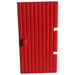 LEGO Rosso Porta 1 x 4 x 6 Grooved (3644)