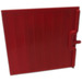 LEGO Rojo Puerta 6.5 x 5 Sliding con Vertical Lines Tipo 1 (4511)