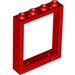 LEGO rot Tür Rahmen 1 x 4 x 4 (Lift) (6154 / 40527)