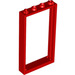 LEGO Red Door Frame 1 x 4 x 6 (Double Sided) (30179)
