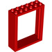 LEGO Red Door Frame 2 x 6 x 6 Freestyle (6235)