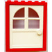 LEGO Rood Door Frame 2 x 6 x 6 with White Door (75546)