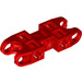 LEGO Rood Dubbele Bal Connector 5 met Vents (47296 / 61053)