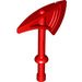 LEGO Red Duplo Axe Round Handle and Solid Bottom (51268)