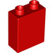 LEGO rot Duplo Backstein 1 x 2 x 2 ohne Unterrohr (4066 / 76371)