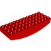 LEGO Red Duplo Brick 4 x 12 x 2 Inverted Bow (39927)