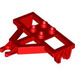 LEGO Red Duplo Disc Harrow Chassis (4828)
