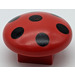 LEGO rouge Duplo Mushroom avec Noir Spots