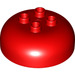 LEGO rouge Duplo Rond Brique 4 x 4 avec Dome Haut (18488 / 98220)