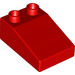 LEGO rot Duplo Steigung 2 x 3 22° (35114)