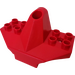 LEGO rot Duplo Schwanz 3 x 6 x 3 (31038)