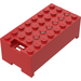 LEGO Rood Electric 9V Battery Doos 4 x 8 x 2.333 Cover (4760)