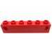 LEGO Rood Electric Licht Prism 1 x 6 Houder