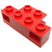 LEGO rouge Electric Train Light Prism 1 x 4 Titulaire (2928)