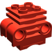 LEGO rouge Moteur Cylindre avec fentes sur le côté (2850 / 32061)