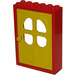 LEGO Red Fabuland Door Frame with Yellow Door