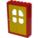 LEGO rot Fabuland Tür Rahmen mit Gelb Tür