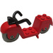 LEGO Rood Fabuland Motorfiets