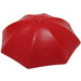 LEGO Red Fabuland Umbrella with No Top Stud