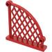 LEGO rouge Clôture avec Bow 1 x 6 x 6 (48298)