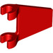 LEGO rot Flagge 2 x 2 Angled ohne ausgestellten Rand (44676)