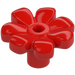 LEGO Red Flower with Squared Petals (without Reinforcement) (4367 / 32606)