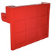 LEGO Red Garage Door with LEGO Logo Embossed