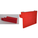 LEGO Red Garage Door with LEGO Logo Embossed Assembly