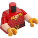 LEGO Red Gaston Minifig Torso (973 / 78568)