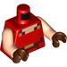 LEGO Red Hal Minifig Torso (973 / 76382)