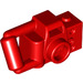 LEGO rot Handheld Kamera mit zentralem Sucher (4724 / 30089)