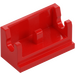 LEGO Rojo Bisagra 1 x 2 Base (3937)