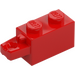 LEGO Red Hinge Brick 1 x 2 Locking with Single Finger On End Horizontal (30541 / 53028)