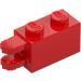 LEGO Red Hinge Brick 1 x 2 with Horizontal Fingers (30540 / 54672)