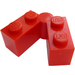 LEGO Red Hinge Brick 1 x 4 Swivel