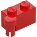 LEGO Red Hinge Brick 1 x 4 Top (3830 / 65122)