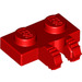 LEGO Red Hinge Plate 1 x 2 Locking with Dual Fingers (50340 / 60471)
