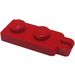 LEGO Red Hinge Plate 1 x 2 with 2 Stubs and Solid Studs (Solid Studs)